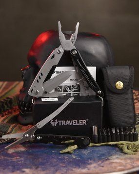 Мультитул steel traveler 27123 фото