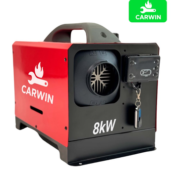Автономний дизельний обігрівач (Webasto) CARWIN 8 кВт (12В/24В/220В) з LCD-дисплеєм та пультом ДК С800 фото