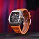 Чоловічий годинник Pagani Design PD-1738 Silver-Orange з сапфіровим склом та механізмом SEIKO VH65 1138-0048 фото 2