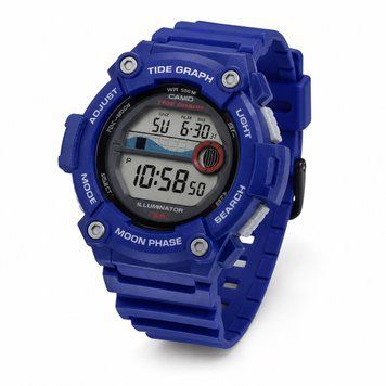 Чоловічий годинник Casio WS-1300H-2A - Спортивна модель з графіком припливів та водозахистом 10 ATM 1141-0068 фото