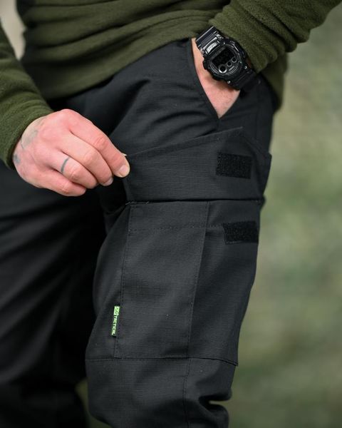 Тактичні штани-джогери 7.62 чорні S 90875 фото