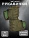 Зимові тактичні рукавички Softshell олива M 13110 фото 3