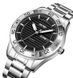 Мужские классические часы Skmei 9293SIBK Silver-Black с серебристым браслетом и минеральным стеклом 1080-1648 фото 2