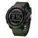 Тактичний годинник Sanda 5106 Black-Green з електронним циферблатом та водонепроникністю 5 ATM 1044-0203 фото 1