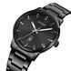 Мужские часы Skmei 1878BK Black с металлическим браслетом и минеральным стеклом 1080-1549 фото 2