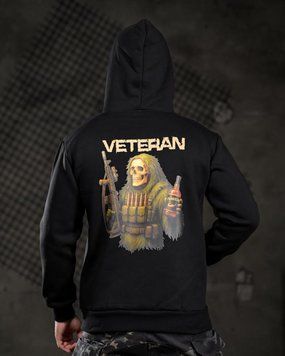 Милитари худи на флисе Veteran M 97244 фото