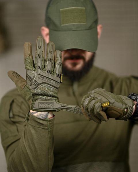 Рукавички тактичні Mechanix M-Pact олива L 12727 фото