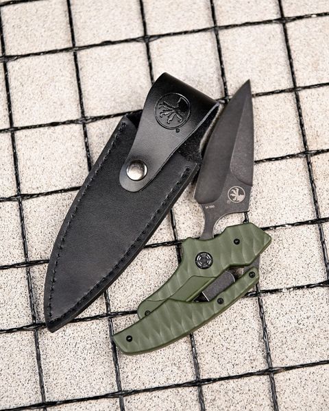 Ніж Microtech олива 32011 фото