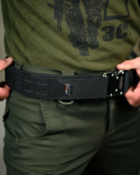 Тактический ремень Ranger Belt Attack black 29983 фото