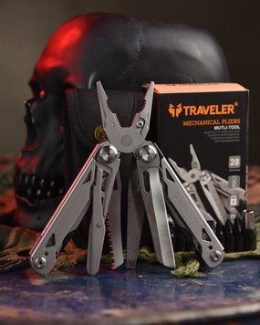 Мультитул steel hard traveler 27124 фото