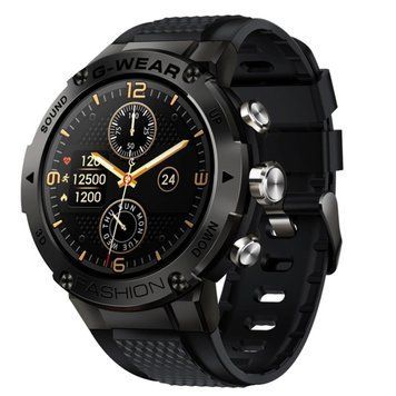 Чоловічий розумний годинник Modfit Ranger Pro Black з вологозахистом IP67 та потужним акумулятором 400 mAh 1077-0235 фото