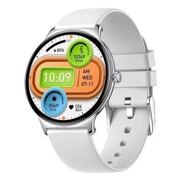 Умные смарт-часы Modfit Business Pro Grey со стальным корпусом и AMOLED дисплеем 1077-0334 фото