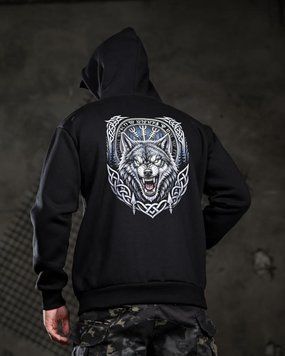 Милитари худи на флисе Wolf M 97255 фото