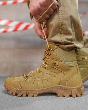 Тактические берцы Tactical Nubuck cayot 40 13100 фото
