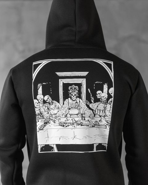 Худи CELEO на флисе diner black M 89836 фото