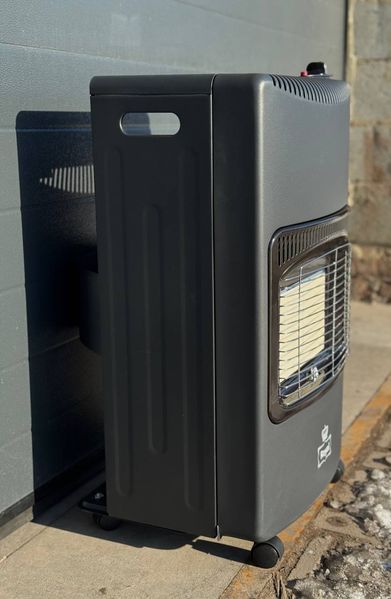 Портативний газовий обігрівач 4200 Вт Royal GH 500 + комплект для підключення (редуктор, шланг, прокладка, хомути-зажими) GH500 фото