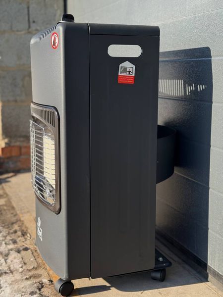 Портативний газовий обігрівач 4200 Вт Royal GH 500 + комплект для підключення (редуктор, шланг, прокладка, хомути-зажими) GH500 фото