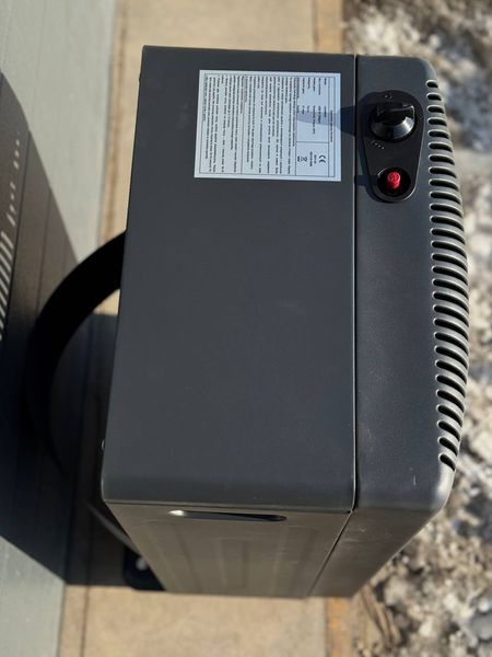 Портативний газовий обігрівач 4200 Вт Royal GH 500 + комплект для підключення (редуктор, шланг, прокладка, хомути-зажими) GH500 фото