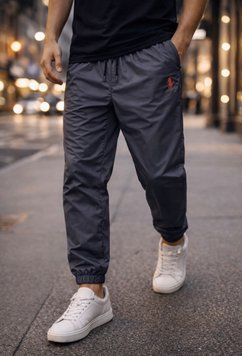 Мужские брюки Ralph Urban графитового цвета из нейлона S Urban50 фото