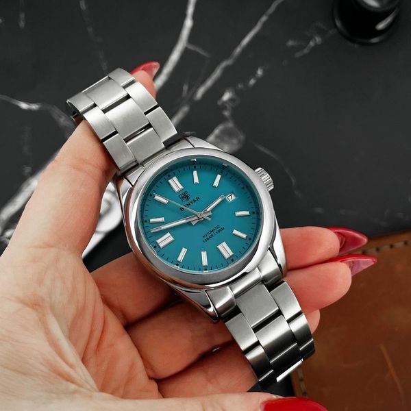 Мужские механические часы Benyar BY-5185 Blue с автоподзаводом и водозащитой 10 ATM 1142-0016 фото