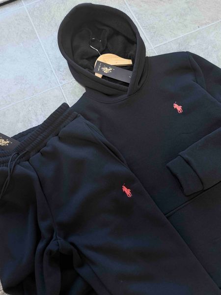 Мужской костюм худи + брюки Ralph чёрный M RalphBlack фото