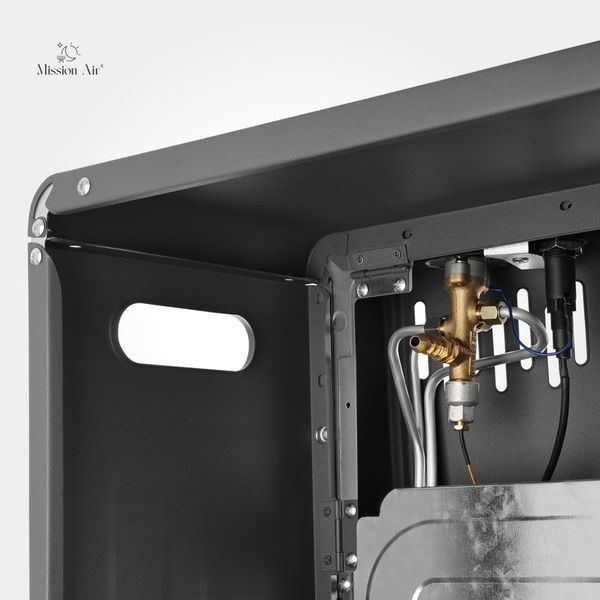 Портативний (складаний) газовий обігрівач FOLDA 3 режими потужності (1400 Вт, 2750 Вт, 4100 Вт)&nbsp;+ шланг + редуктор, Польща G1012 фото