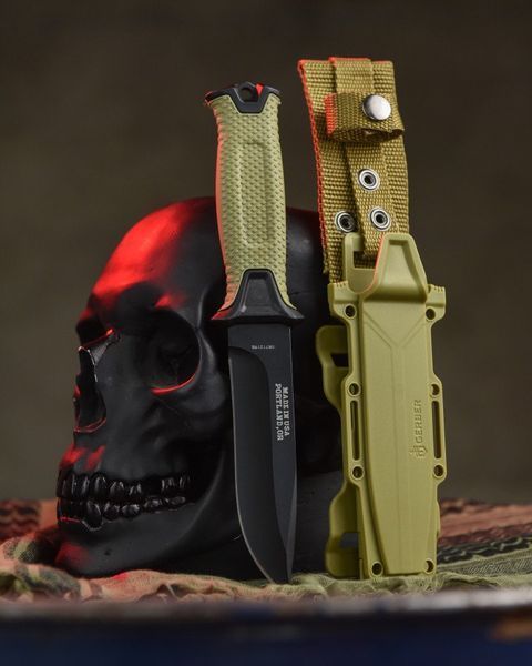 Ніж Gerber Strongarm Fixed Blade олива 10872 фото