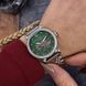 Женские механические часы Awarder 047 Silver-Green с автоподзаводом и зеленым циферблатом 1202-0986 фото 7