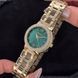 Жіночий наручний годинник Guardo 012772-3 Gold/Green з італійським дизайном та мінеральним склом 1160-0094 фото 2