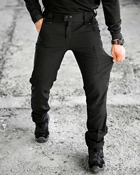 Эластичные тактические брюки Patriot black (люкс) M 83870 фото