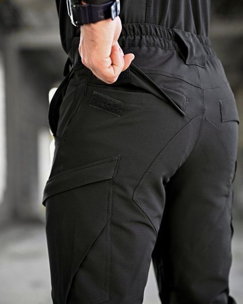 Эластичные тактические брюки Patriot black (люкс) M 83870 фото