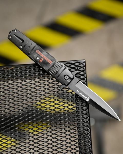 Викидний ніж чорний Browning 32084 фото