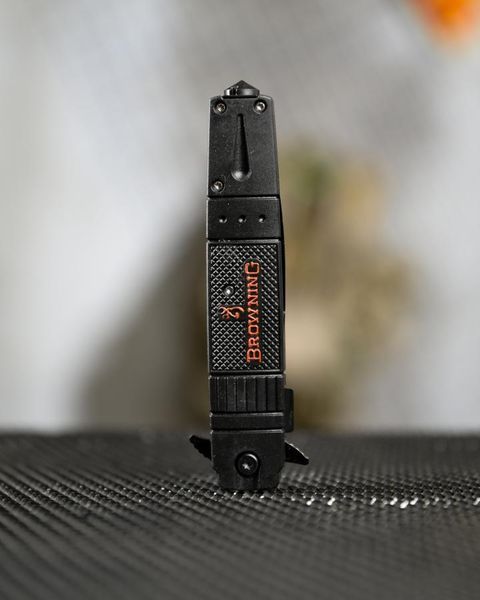 Викидний ніж чорний Browning 32084 фото