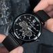 Чоловічий механічний годинник Awarder 022 All Black Mechanic Mesh Не Забуду Дім з автопідзаводом 1202-0466 фото 2