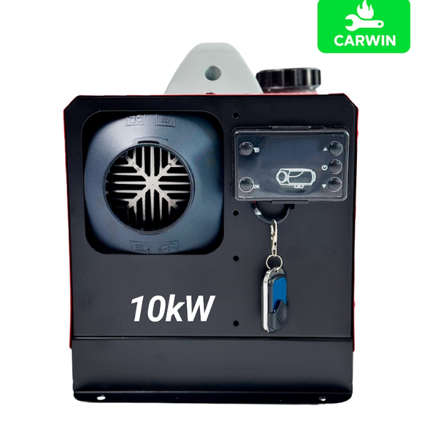 Автономный дизельный обогреватель (Webasto) CARWIN 10 кВт (12В/24В/220В) с LCD-дисплеем и пультом ДУ С10000 фото