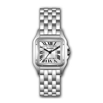Женские наручные часы Guardo 012825-6 Silver в классическом стиле с браслетом 1160-0154 фото
