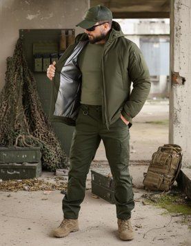 Зимняя тактическая куртка G.U.R. Omniheat олива M 94146 фото