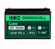 Аккумулятор Green Cell AGM VRLA 12V 100Ah IP54 не требует обслуживания (срок службы - 5 лет) AGM30 фото 1