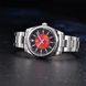 Чоловічий годинник Pagani Design PD-1764 Silver-Red з сапфіровим склом та механізмом SEIKO NH35 1138-0062 фото 5
