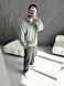 Мужской свитер Old Money Half-Zip &mdash; мятный, оверсайз S Zip фото 7