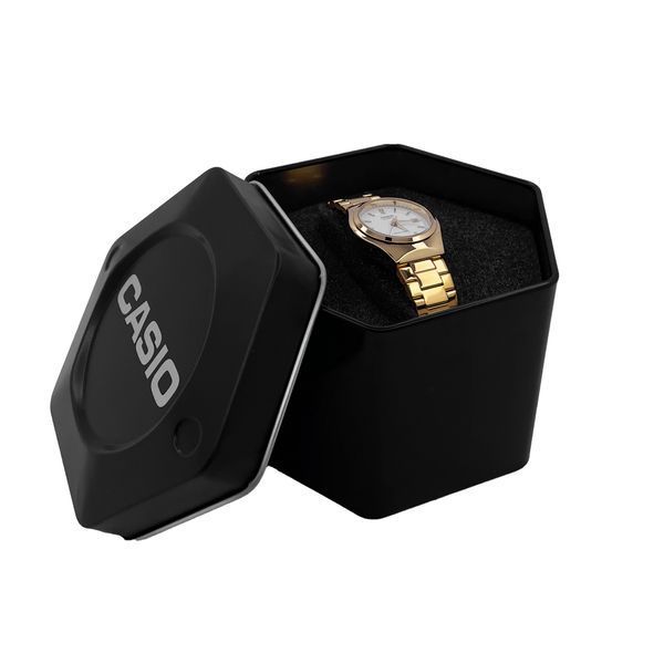 Коробочка металлическая шестиугольная Casio для часов Boxes (1000-0344) &mdash; купить аксессуар для хранения 1000-0344 фото