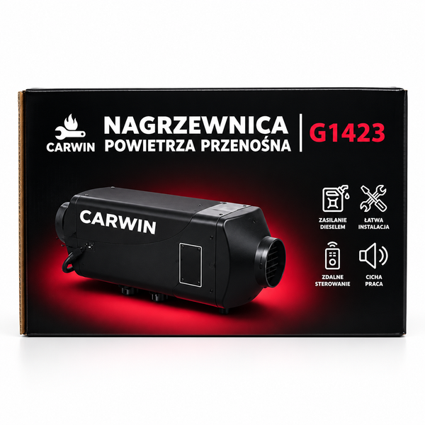 Автономний дизельний обігрівач CARWIN 9 кВт 12/24 В з пультом ДК для автомобіля та приміщень&nbsp;WEBASTO (вебасто) G1423 фото
