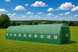 Теплиця садова посилена Primaveo 36 м&sup2; (12 &times; 3 &times; 2 м) 20 вікон, армована плівка UV-4, оцинкований каркас 25 мм (Зелена) G1351 фото 8