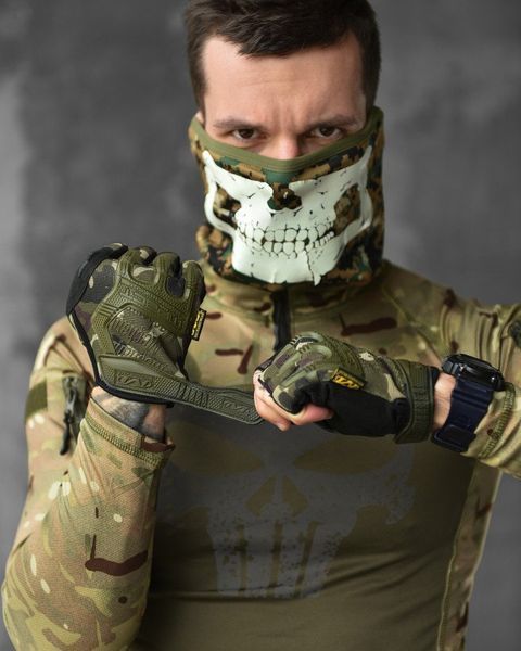 Рукавички тактичні Mechanix M-Pact безпалі олива M 87174 фото