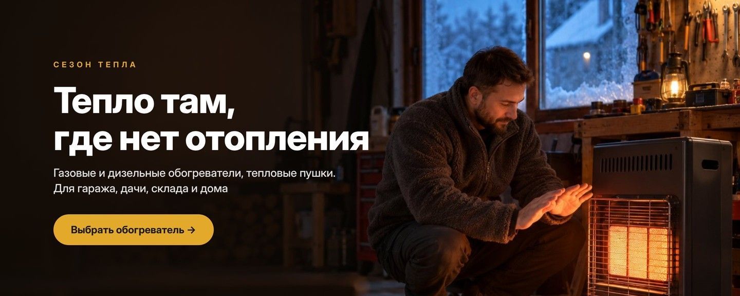 Газовые и дизельные обогреватели Lavento