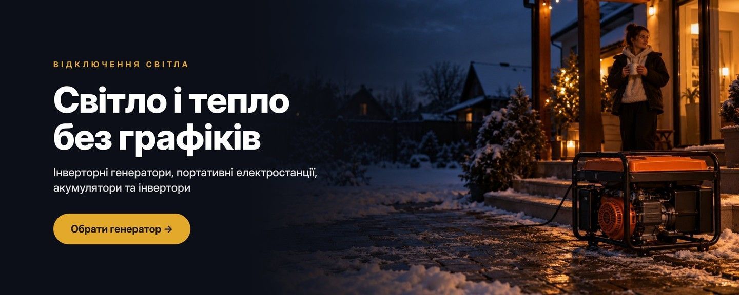 Генератори та електростанції Lavento