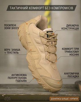 Тактические кроссовки SETAP кайот 40 20731 фото