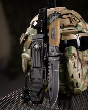 Нож AK-47 coyot/black 902321 фото