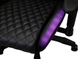 Геймерское компьютерное кресло с RGB-подсветкой, 2 подушками и регулировкой угла наклона спинки, Черный (G400) G400 фото 2