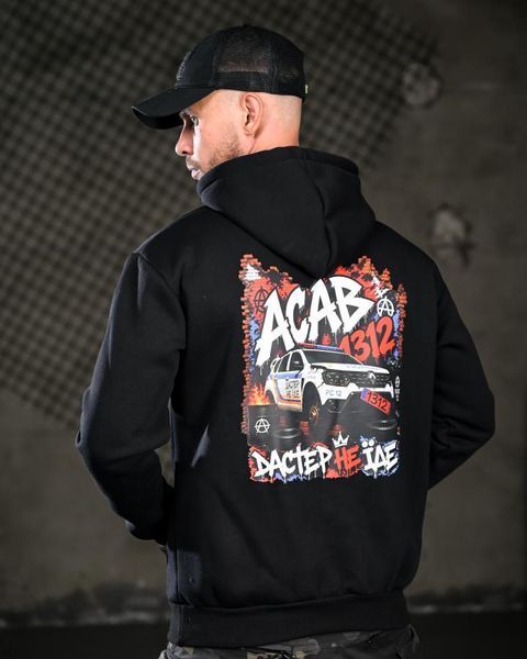 Мілітарі худі на флісі Genesis ACAB M 97270 фото